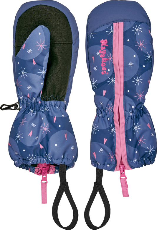 Schnee-Fäustlinge: blau,rosa (verschiedene Größen)