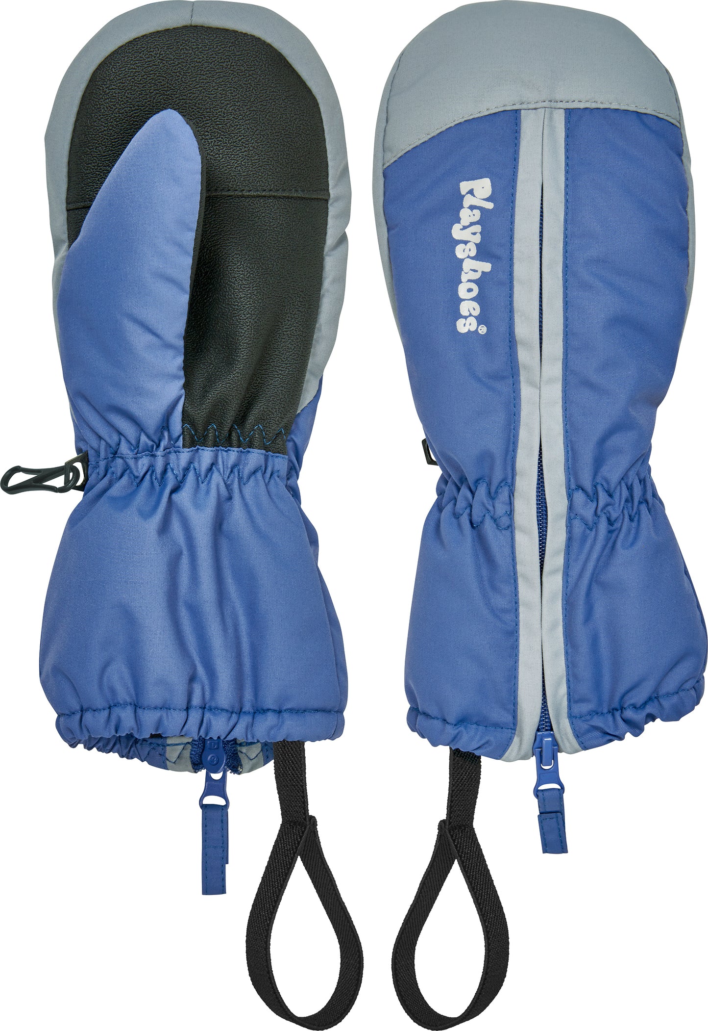 Schnee-Fäustlinge: blau (verschiedene Größen)