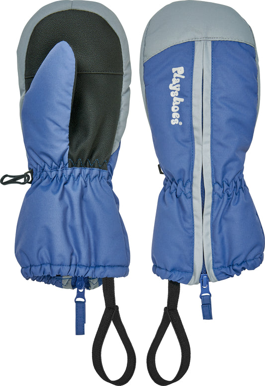 Schnee-Fäustlinge: blau (verschiedene Größen)