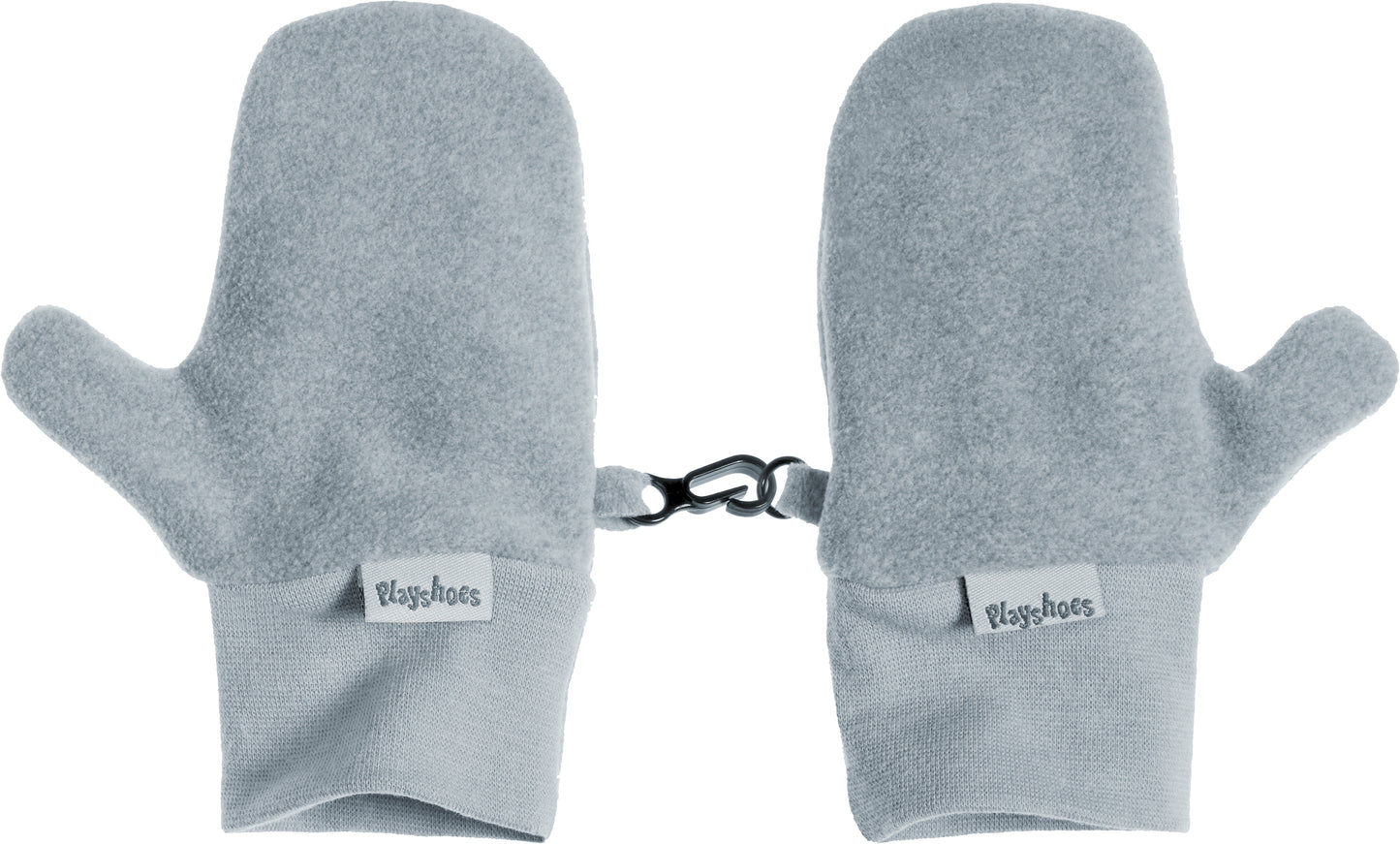 Fleece-Fäustlinge: grau