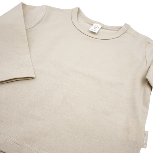 Langarmshirt beige