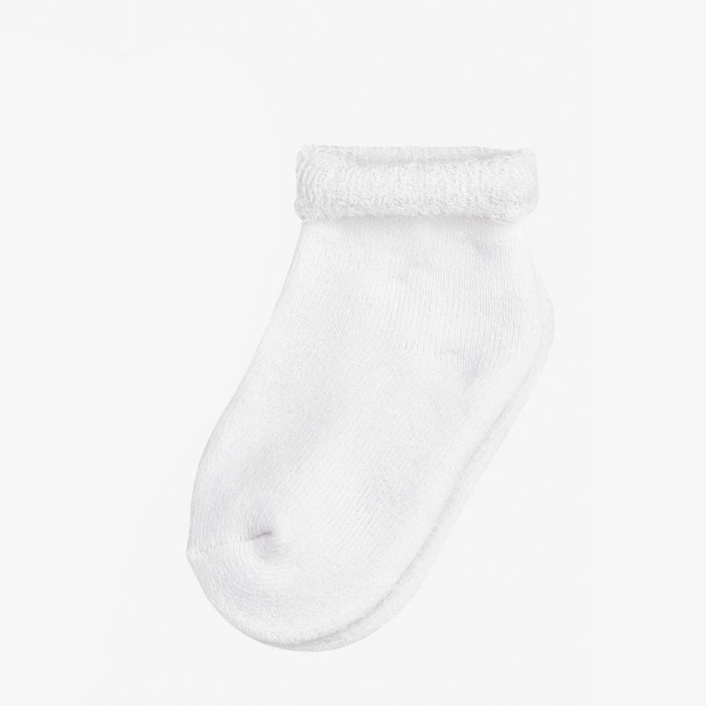 Socken 0/6 Monate: beige,weiß