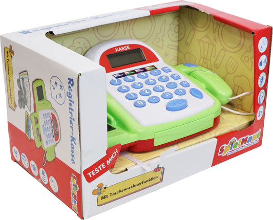 Registrierkasse mit Funktion und Zubehör