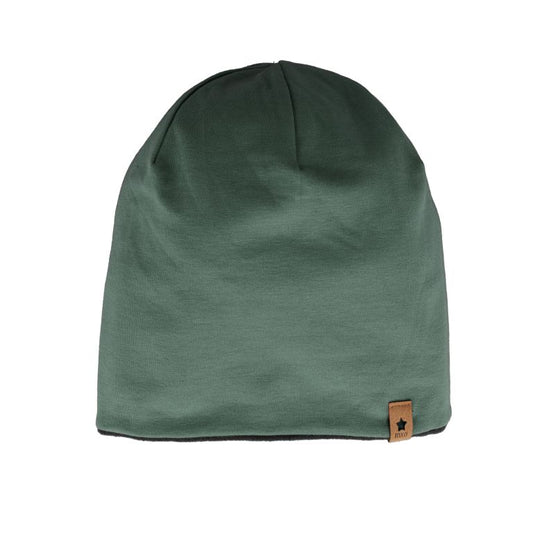 Beanie türkis,grau