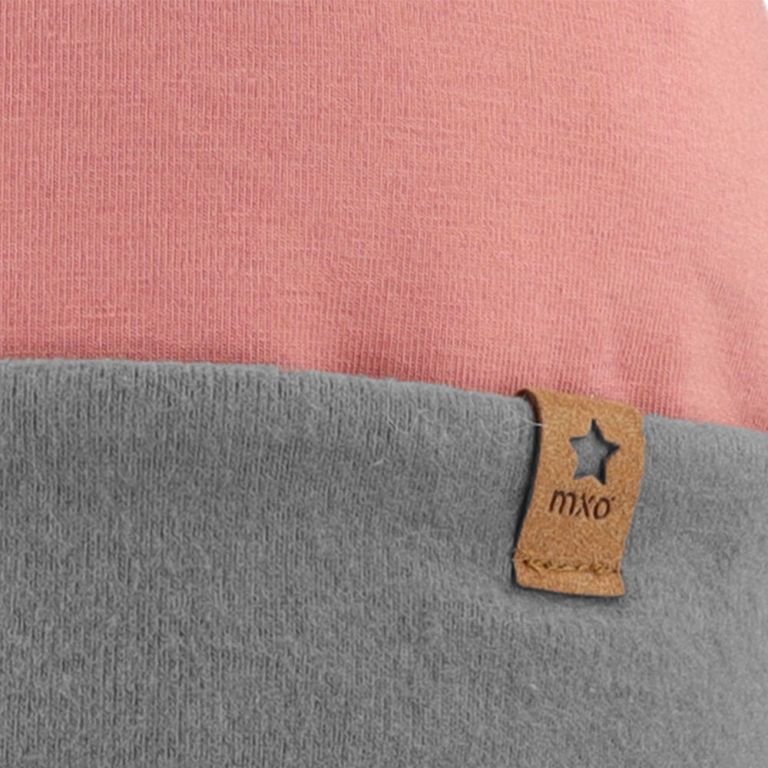 Beanie altrosa,grau