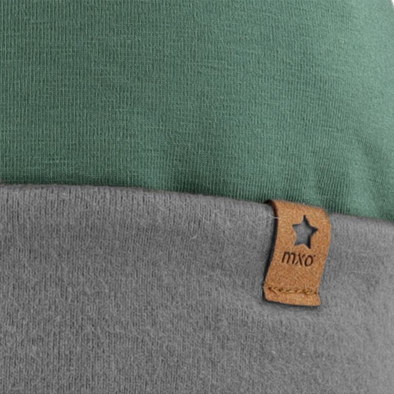 Beanie türkis,grau