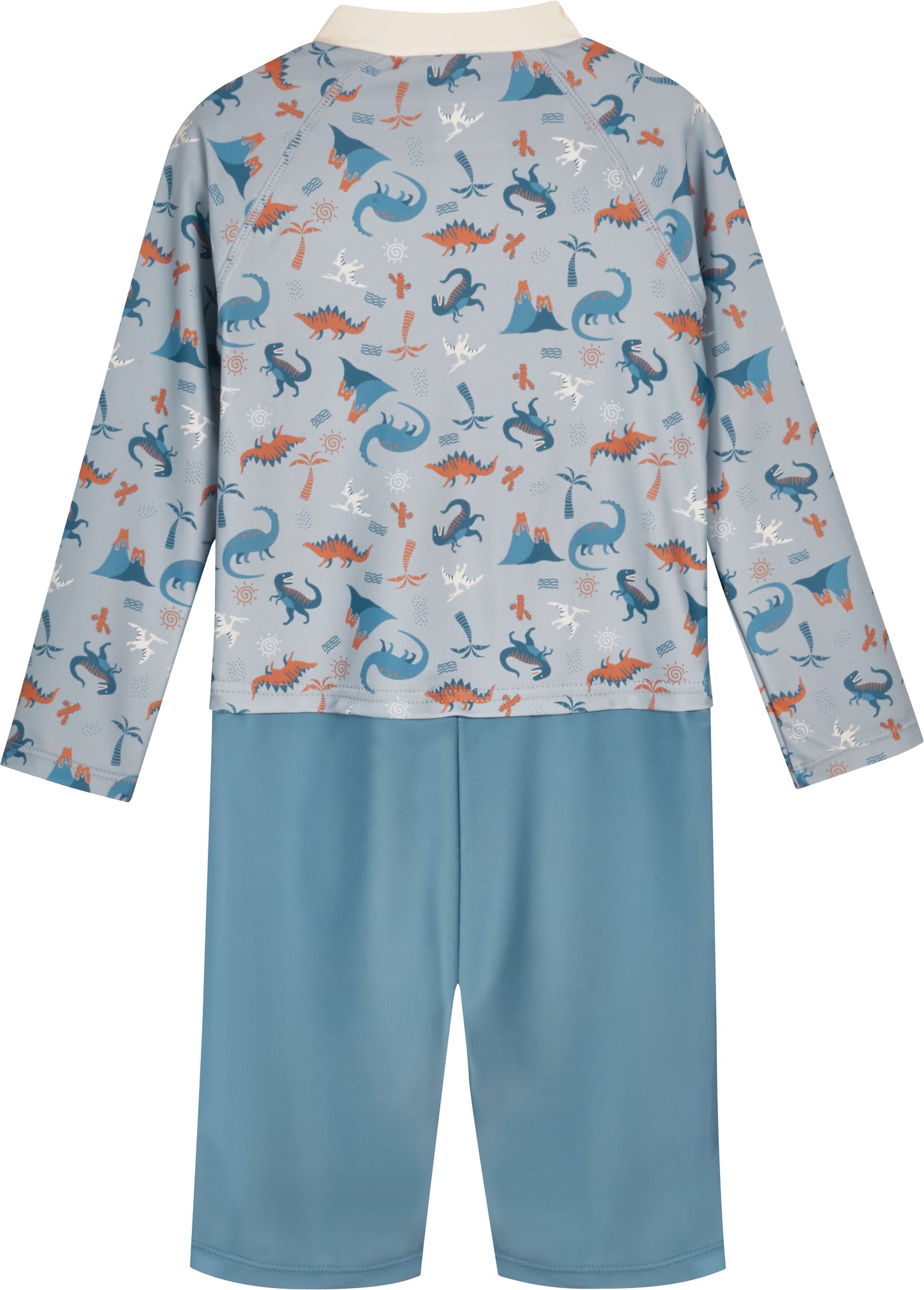 UV-Einteiler blau,Dino