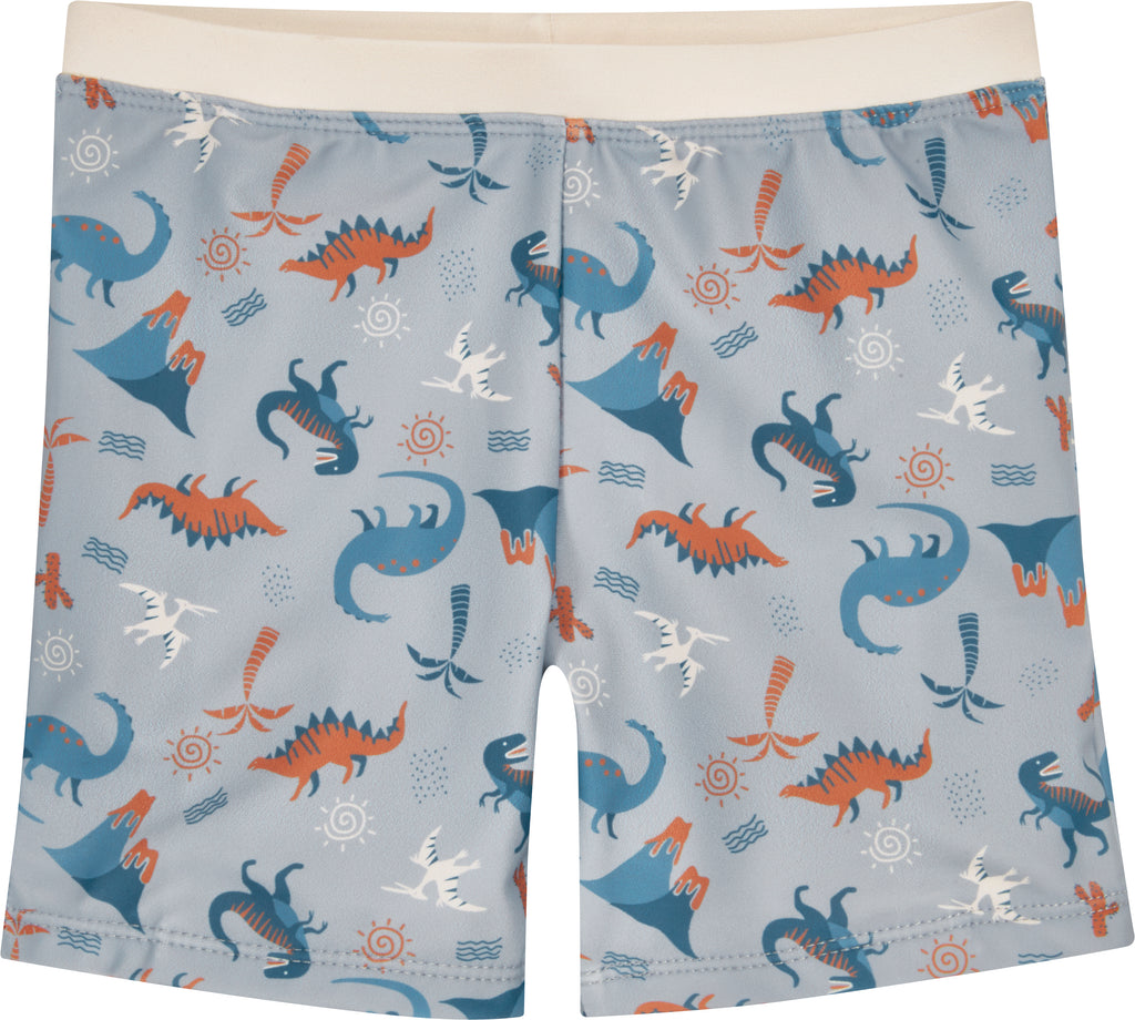 Badehose blau,dino