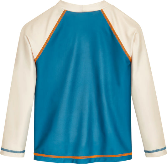 UV Langarmshirt: blau, Löwe