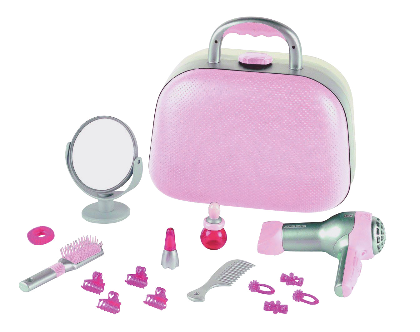 Beauty Case mit Haartrockner/Zubehör