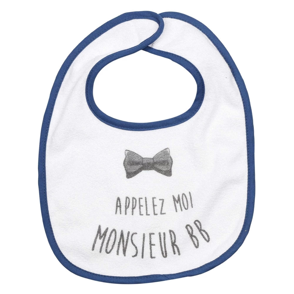 Lätzchen 7 Stück: blau,weiß