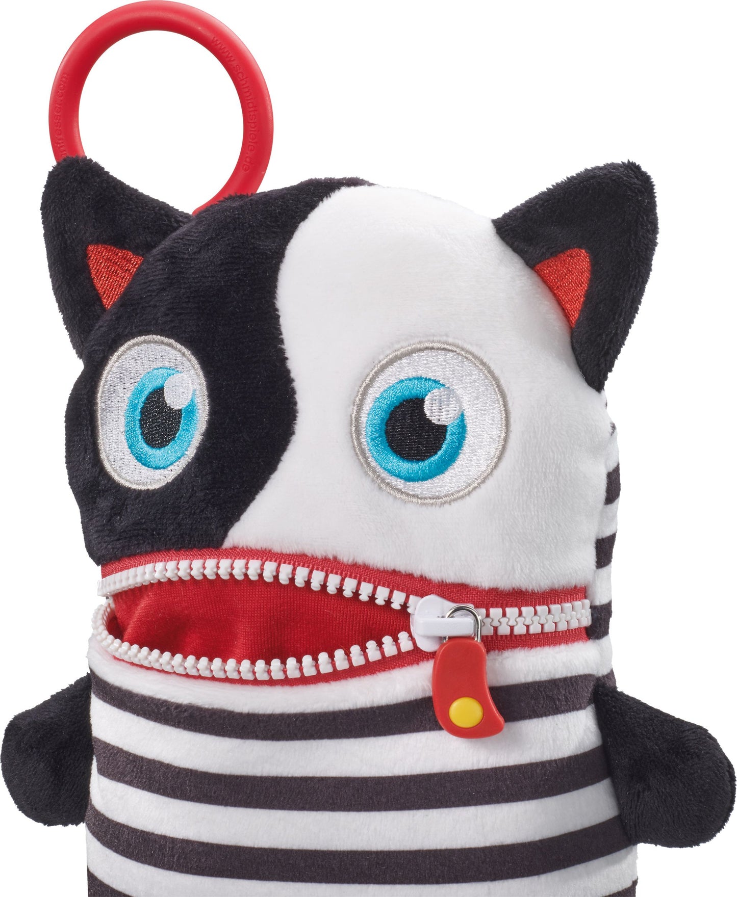 Sorgenfresser 23 cm: schwarz,weiß