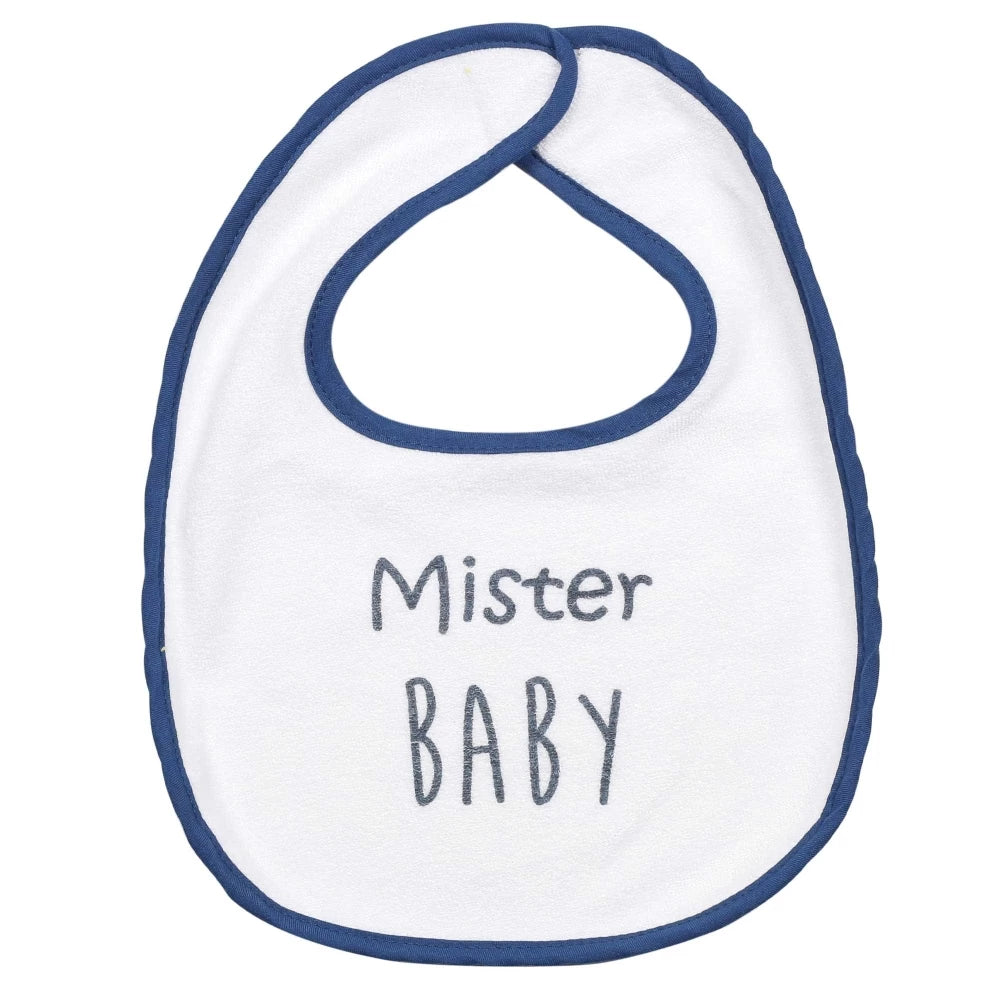 Lätzchen 7 Stück: blau,weiß