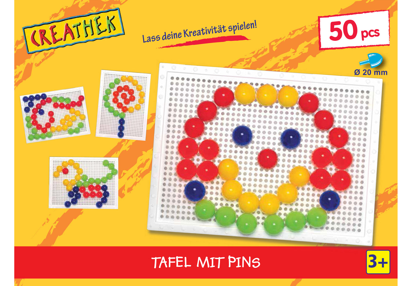 Steckertafel mit 50 teilen