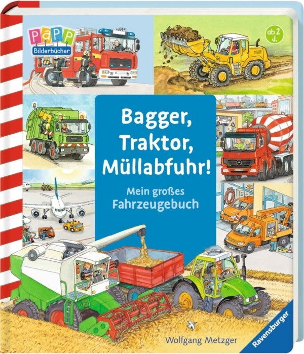 Buch: Bagger, Traktor, Müllabfuhr! (Neuware)