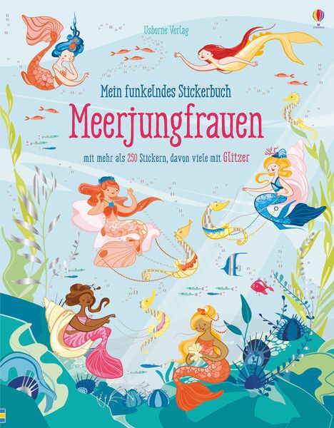 Mein funkelndes Stickerbuch: Meerjungfrauen (Neuware)
