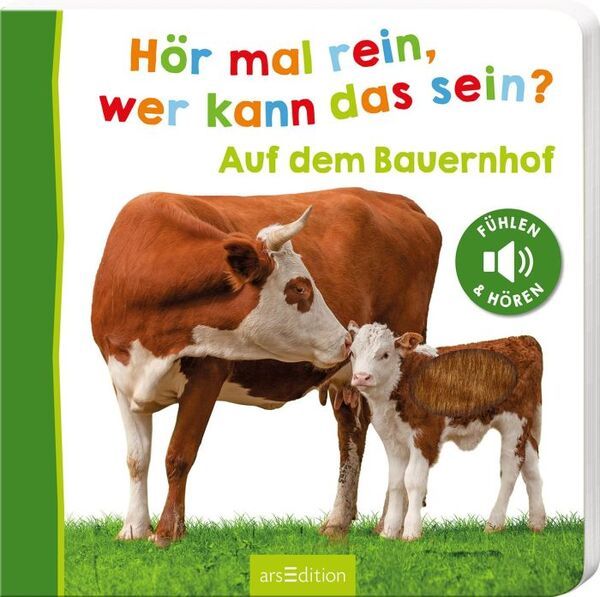 Hör mal rein, wer kann das sein? auf dem Bauernhof