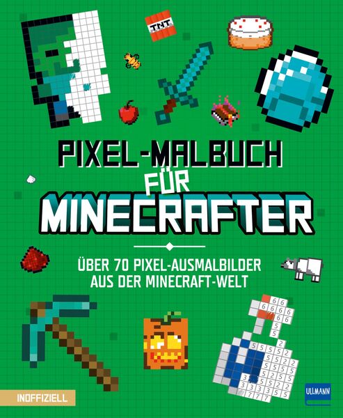 Pixel-Malbuch für Minecrafter