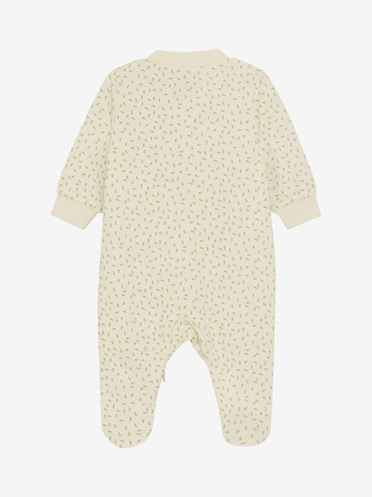 Strampler: beige, Ast