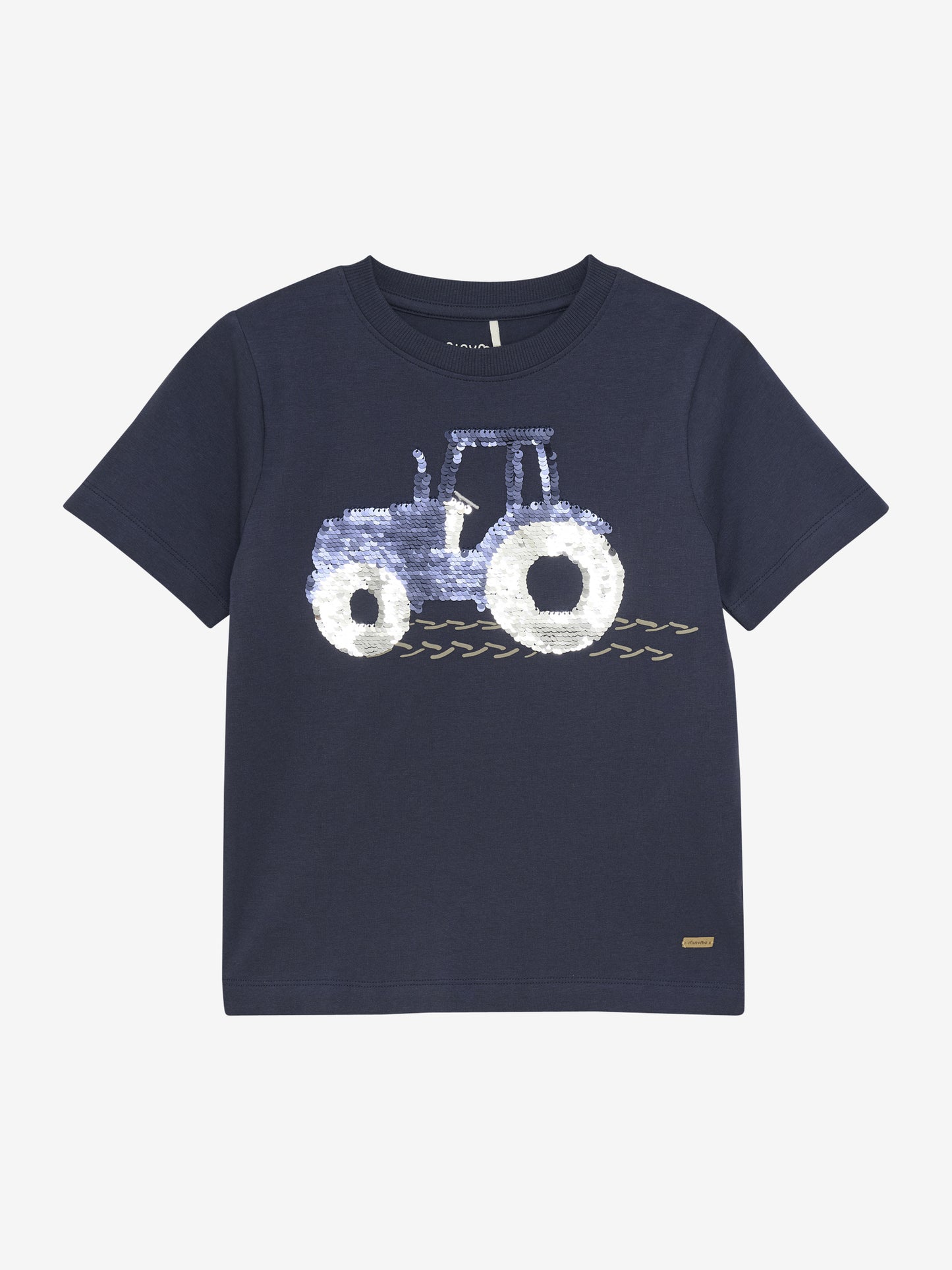 T-Shirt: blau,Traktor