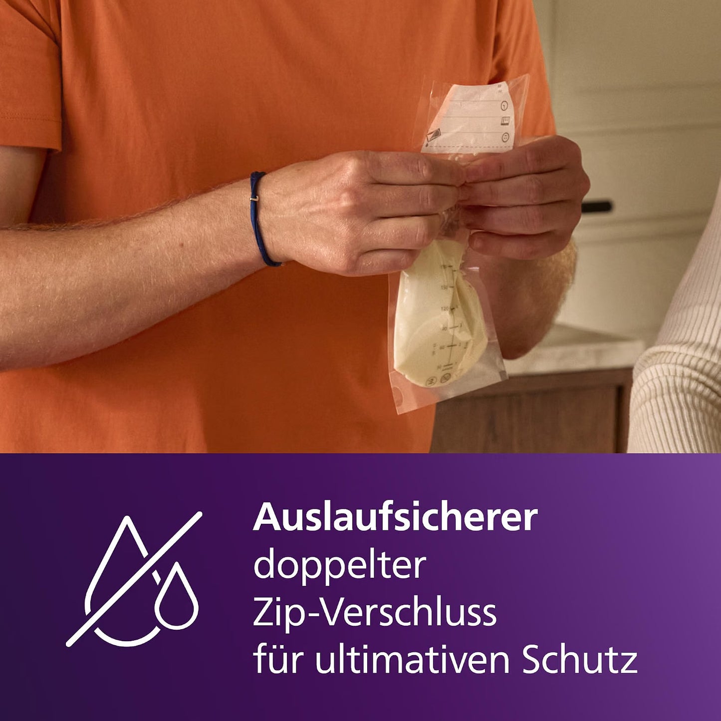 Muttermilchbeutel 25 Stück an 180ml