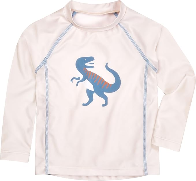 UV-Langarmshirt: beige,Dino