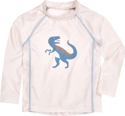 UV-Langarmshirt: beige,Dino