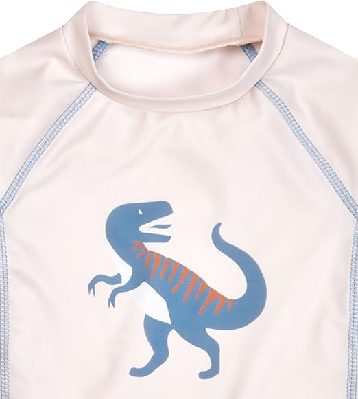 UV-Langarmshirt: beige,Dino