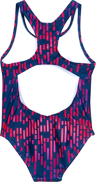 Badeanzug: blau,lila,rosa