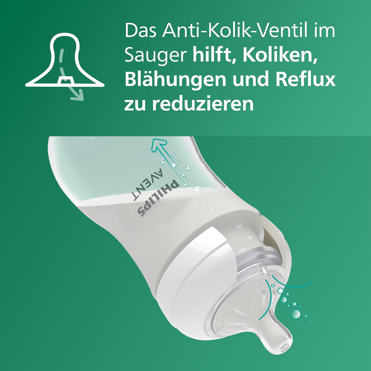 Babyflaschen aus Glas, Geschenkset für Neugeborene