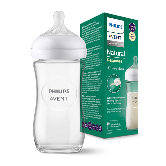 Babyflasche aus Glas, 240 ml