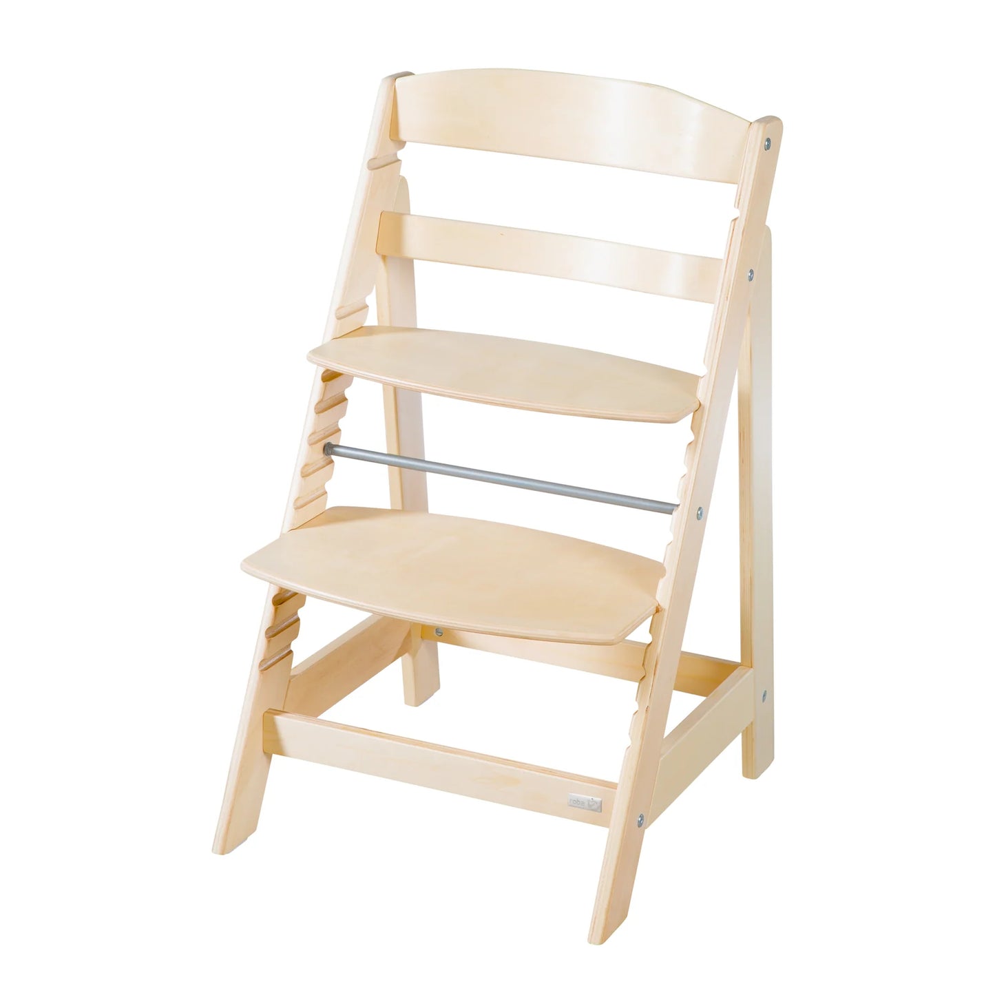 Hochstuhl 2 in 1: Holz,braun/beige