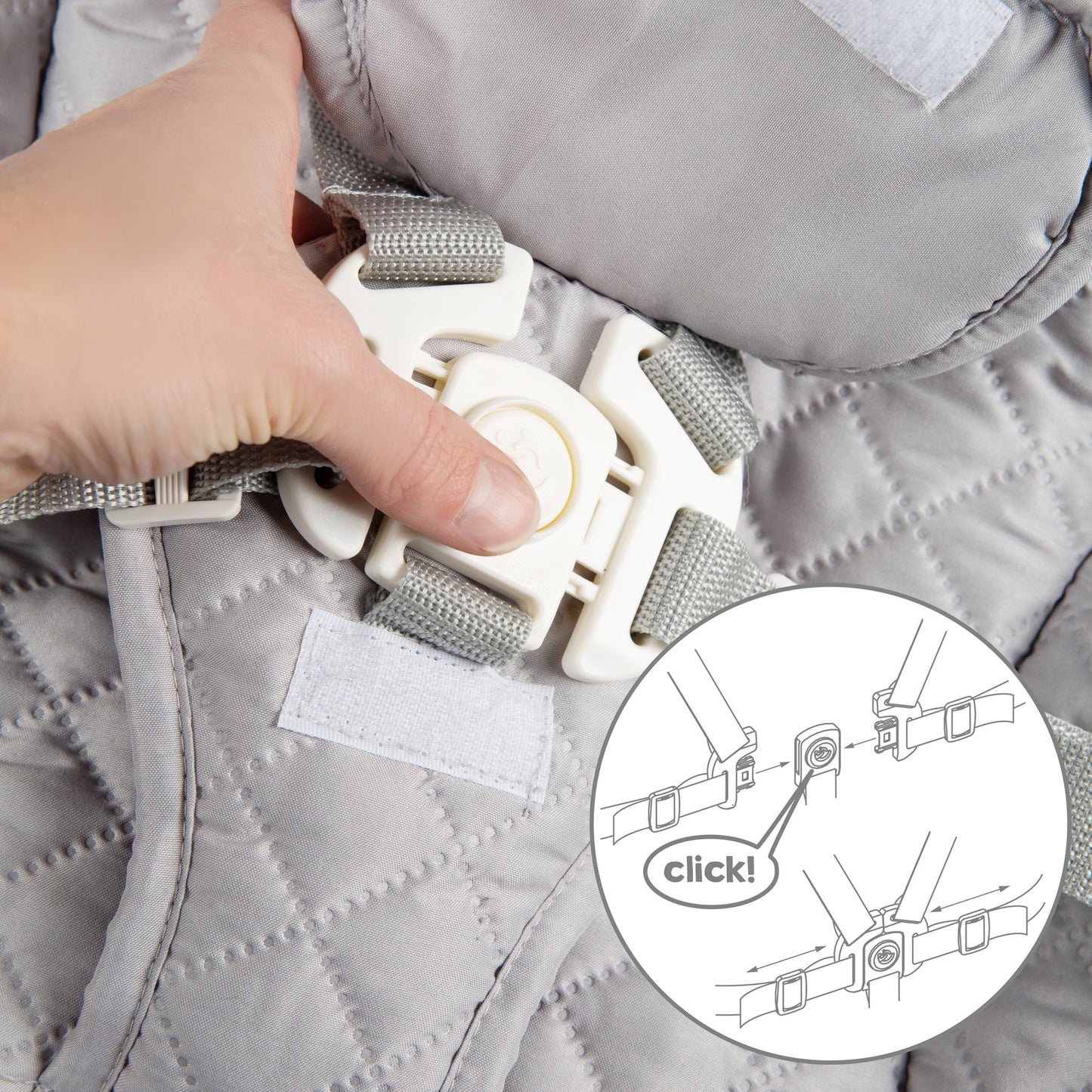 Treppenhochstuhl 2 in 1: grau,weiß reserviert für Geburtsliste #411992