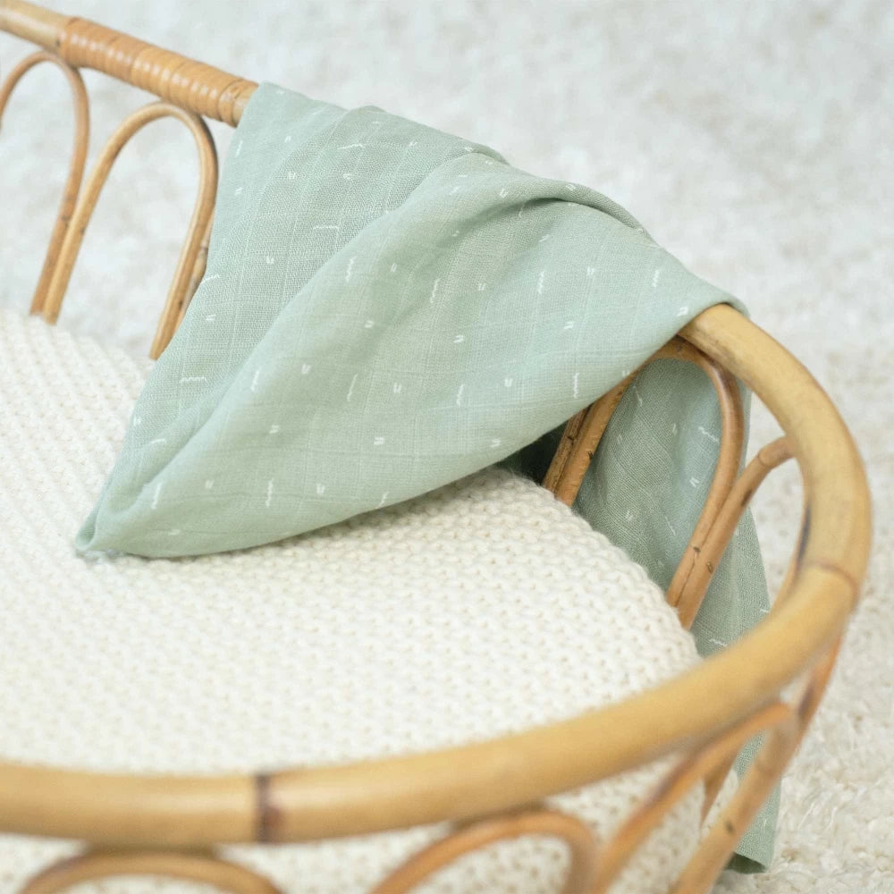 Museline Tücher 3 Stück: grün,beige reserviert für Geburtsliste #407625