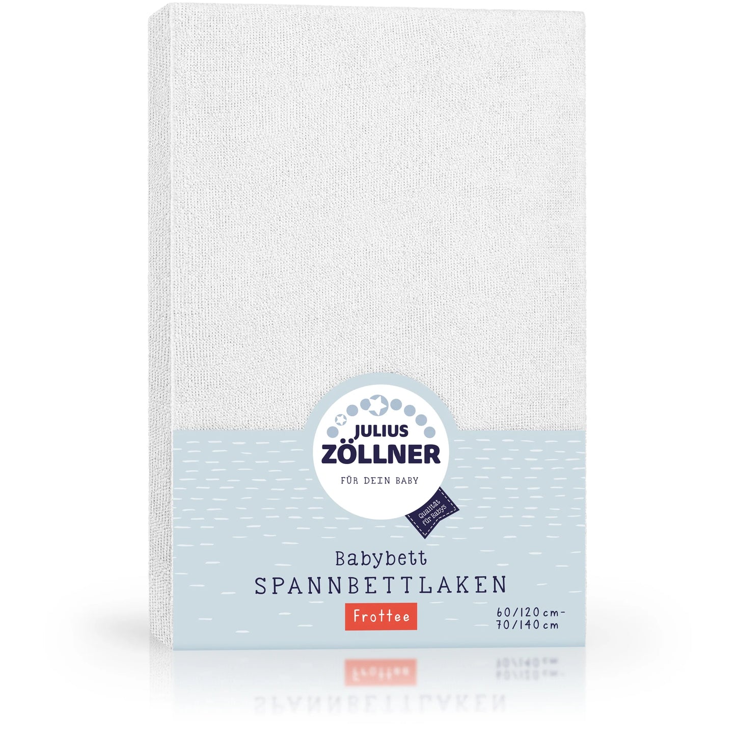 Spannbetttuch Frottee Weiß