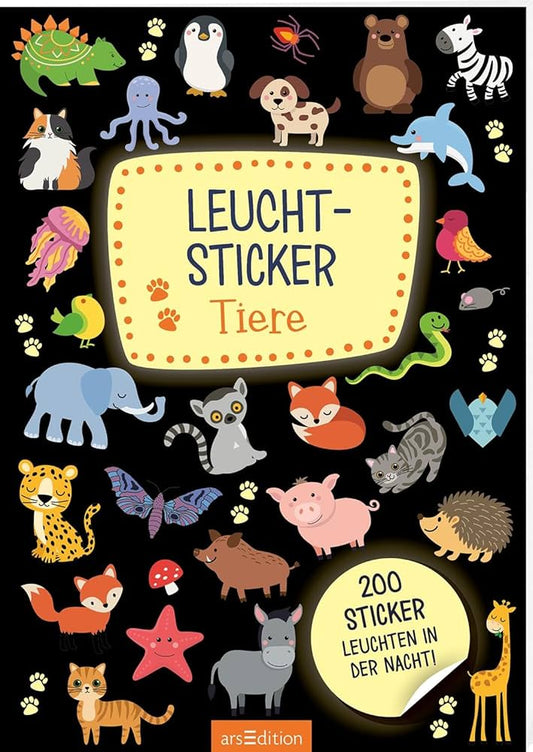 Leuchtsticker: Tiere