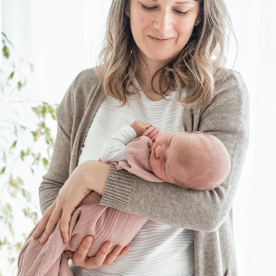 Schlafsack Musseline: rosa