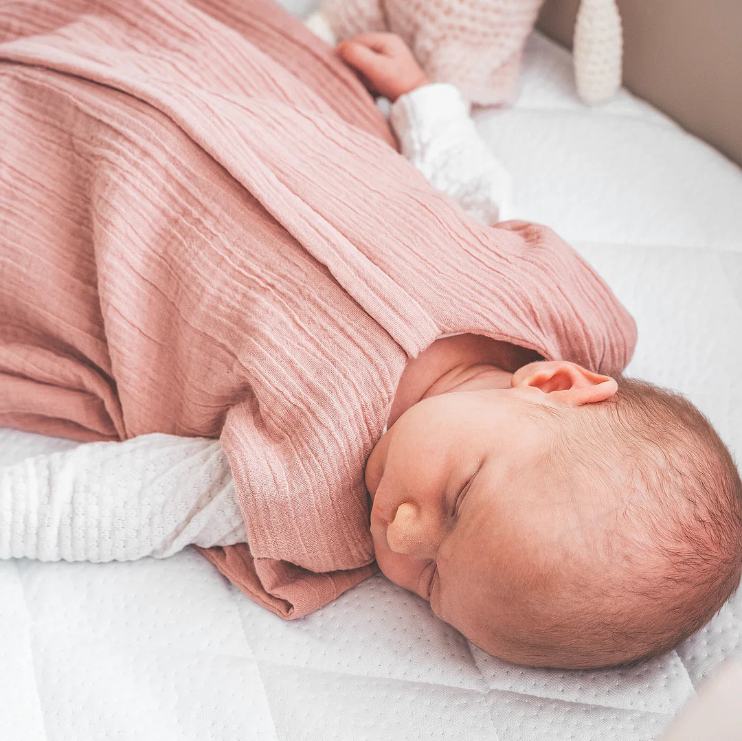 Schlafsack Musseline: rosa