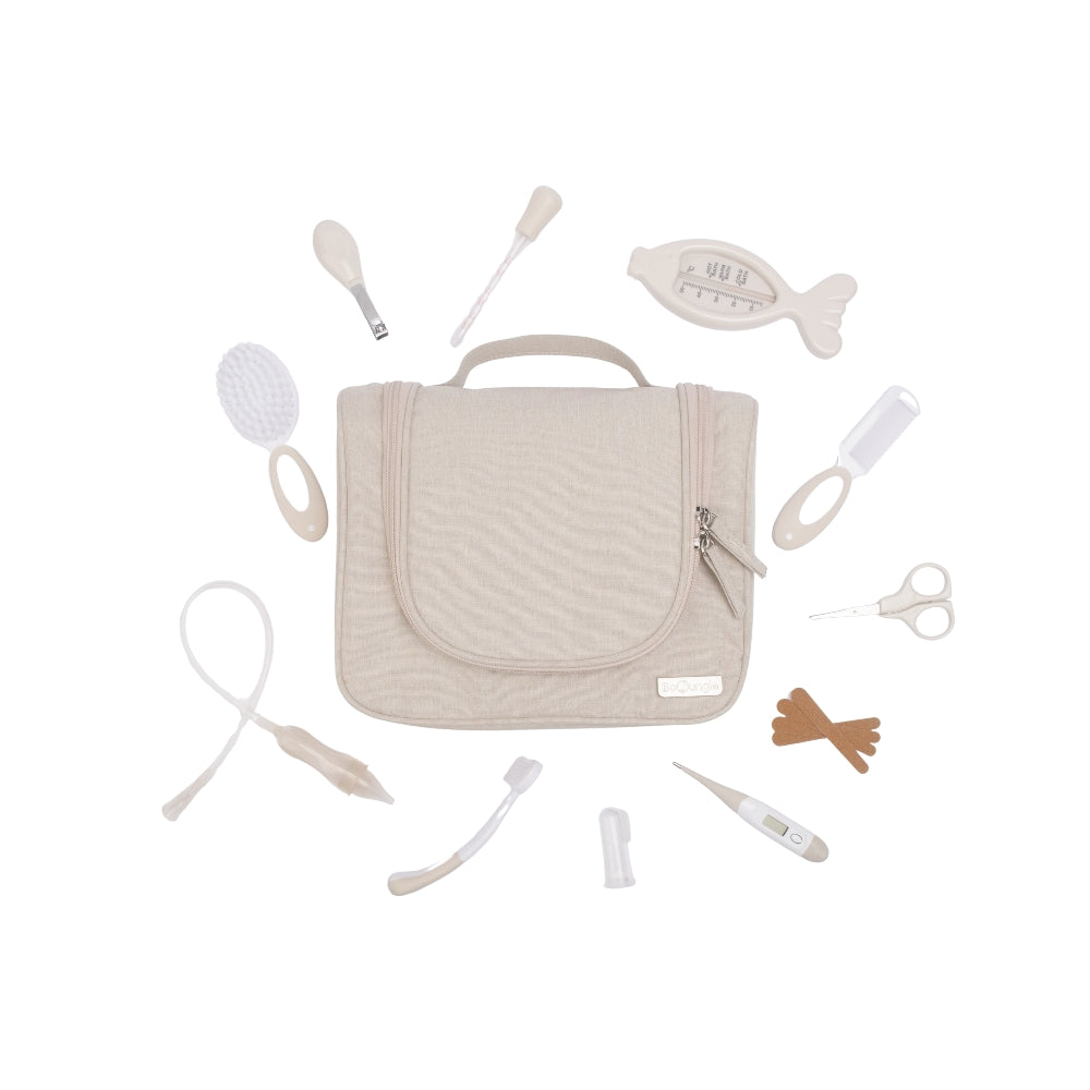 Babypflegetasche: beige