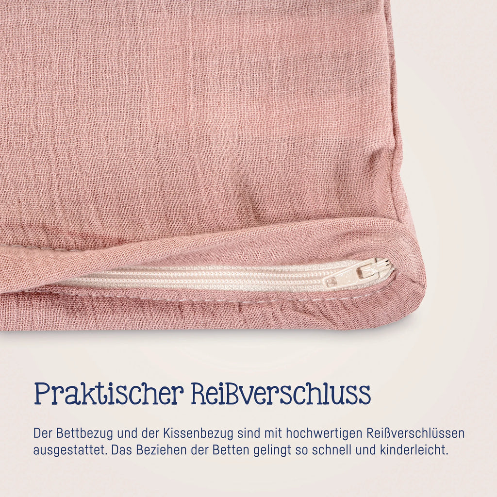 Bettwäsche rosa  reserviert für Geburtsliste #361042