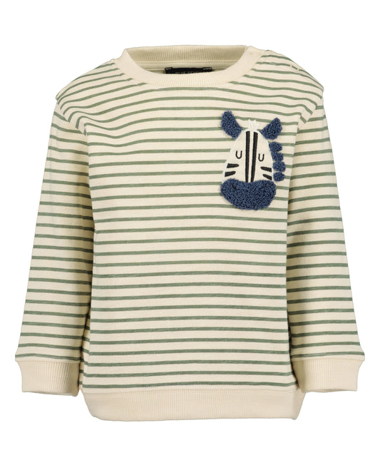 Pullover: beige,Zebra