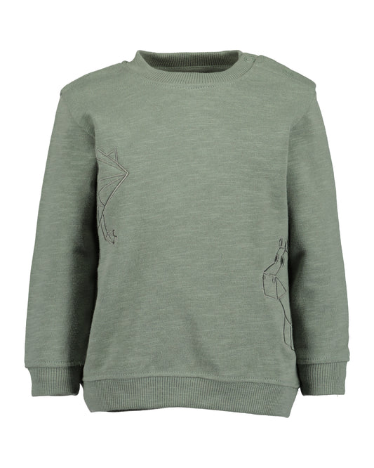 Pullover: olive,Nilpferd