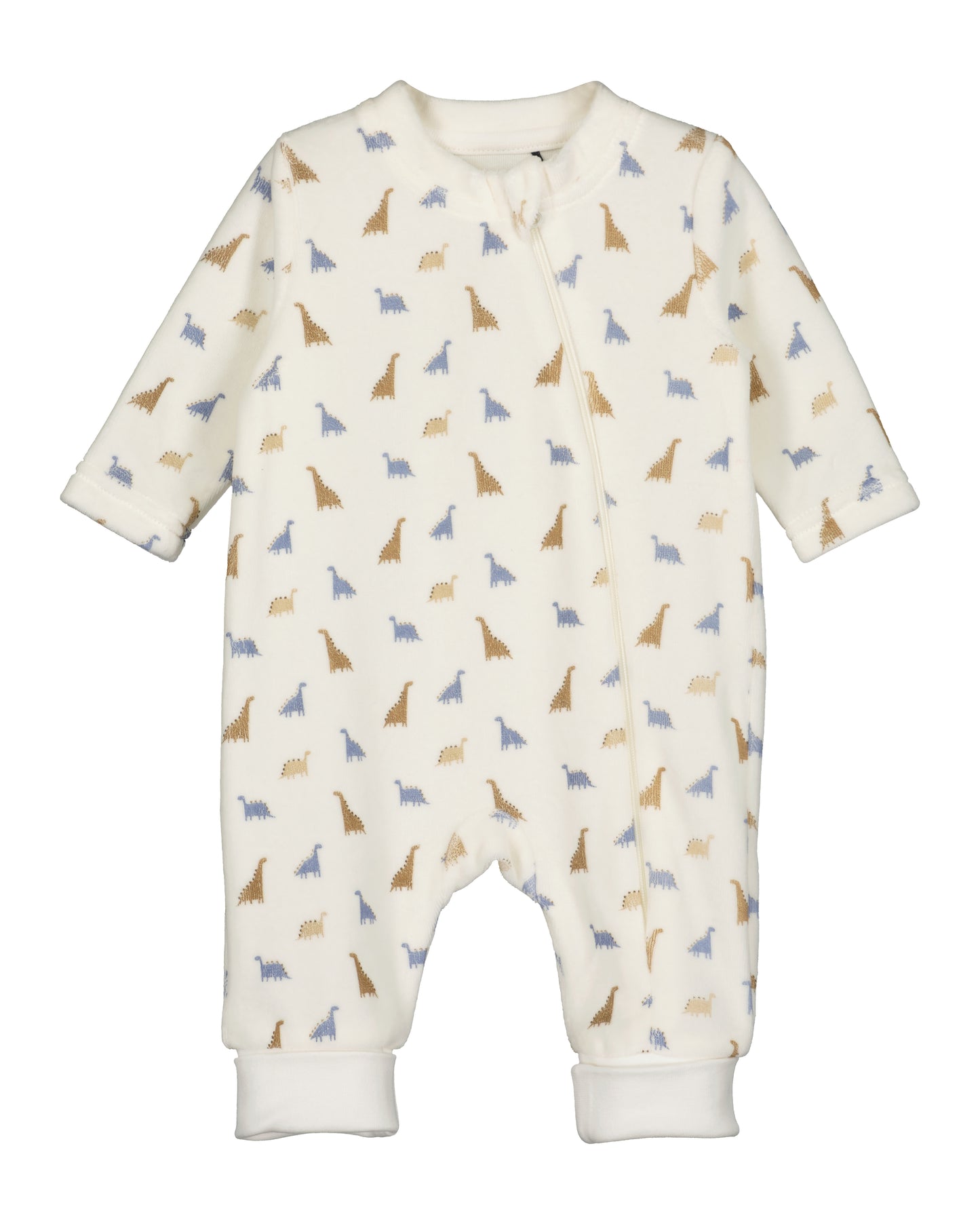 Strampler: beige,Dino