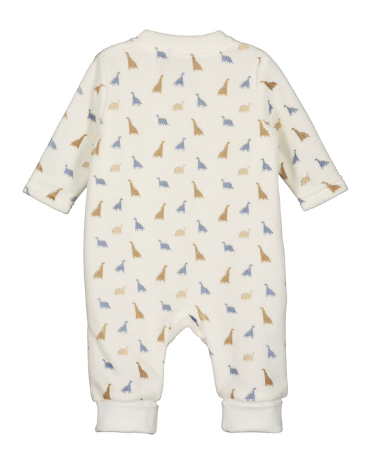Strampler: beige,Dino