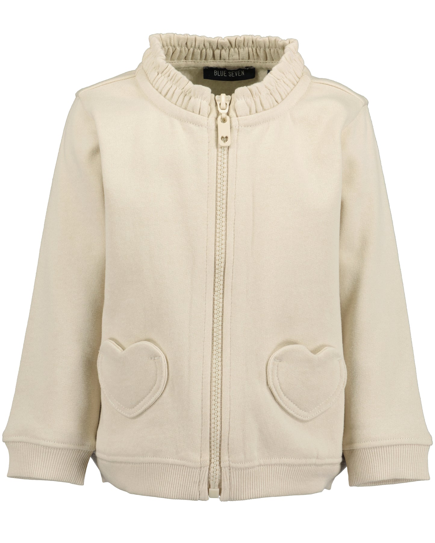 Sweatjacke: beige