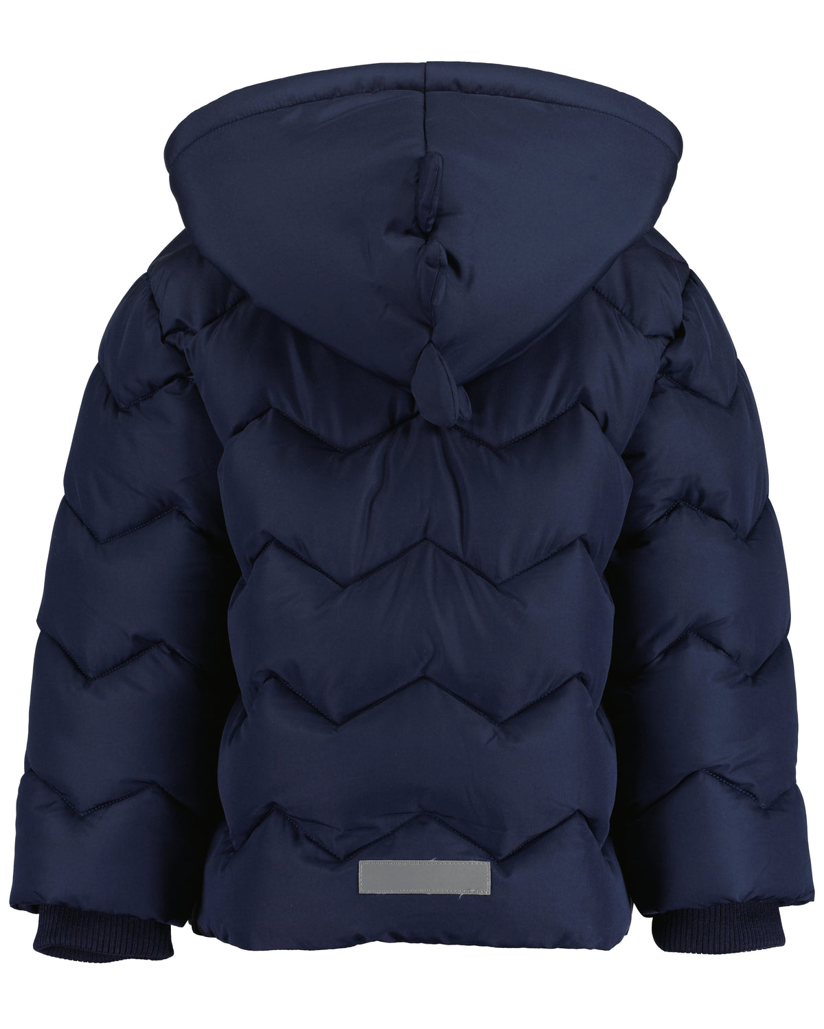 Jacke mit abnehmbarer Kapuze marine