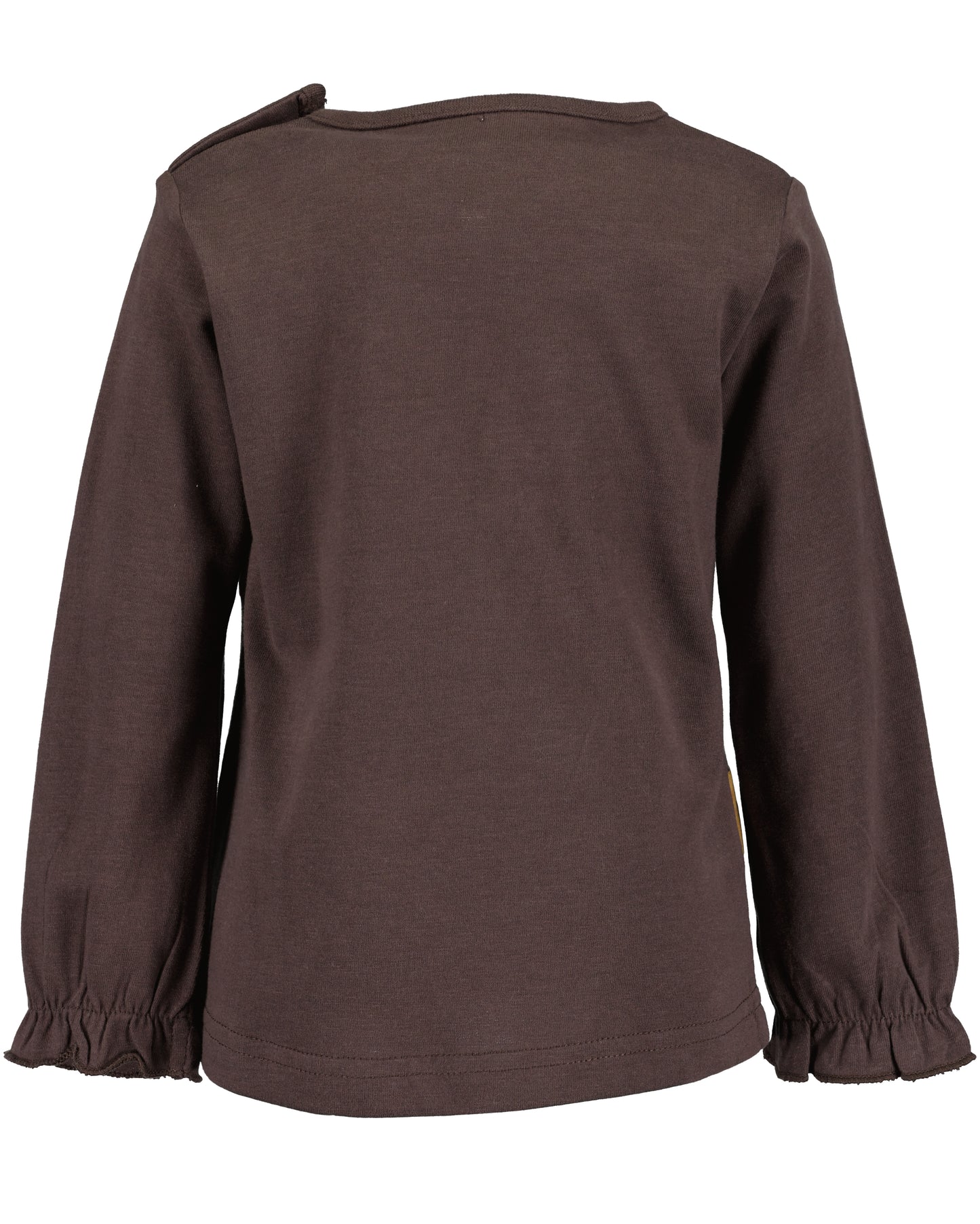 Langarmshirt: braun,Dackel