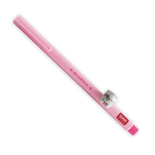 Stift mit Deko-Tierchen: Katze