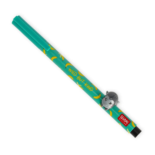 Stift mit Deko-Tierchen: Gorilla