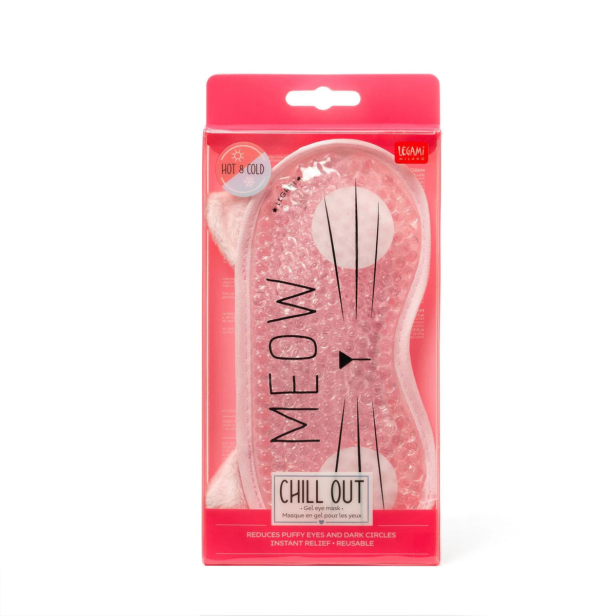 Gel-Augenmaske: Katze